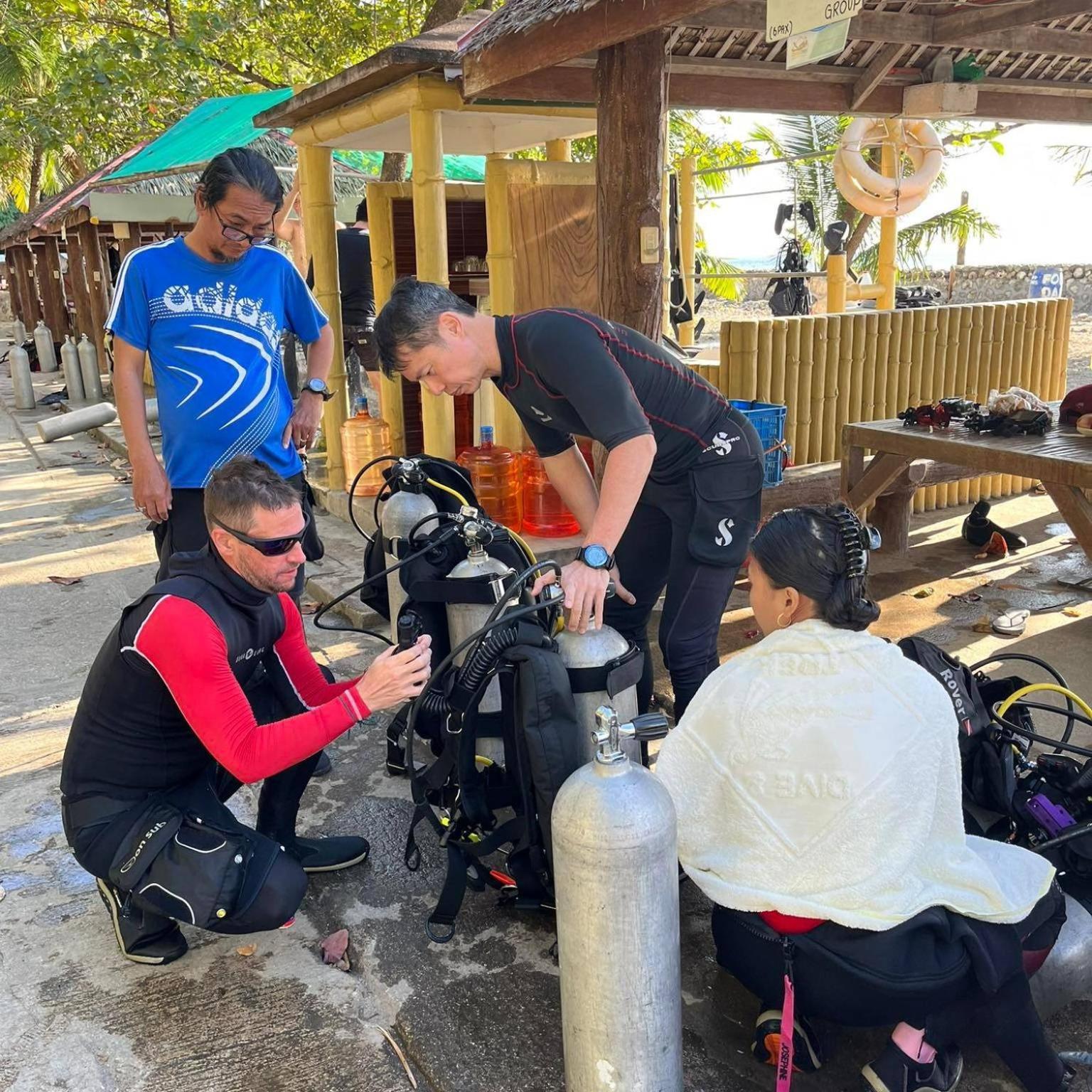 Dive And Trek Resort And Marine Sanctuary Bauan Экстерьер фото